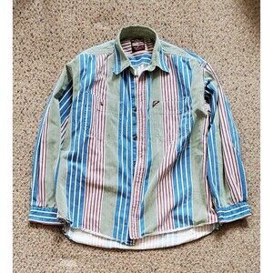 VTG Pepe Brand Jeanswear Shirt Button Down Denim 90s Streetwear Mens Size XL